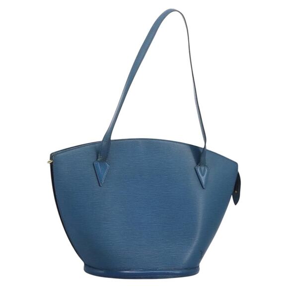 LOUIS VUITTON Epi Saint Jacques Shopping Shoulder Bag Blue M52275 - Picture 1 of 16
